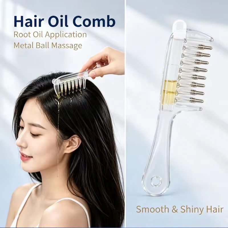 ✨ Hair Oil Applicator Comb ✨