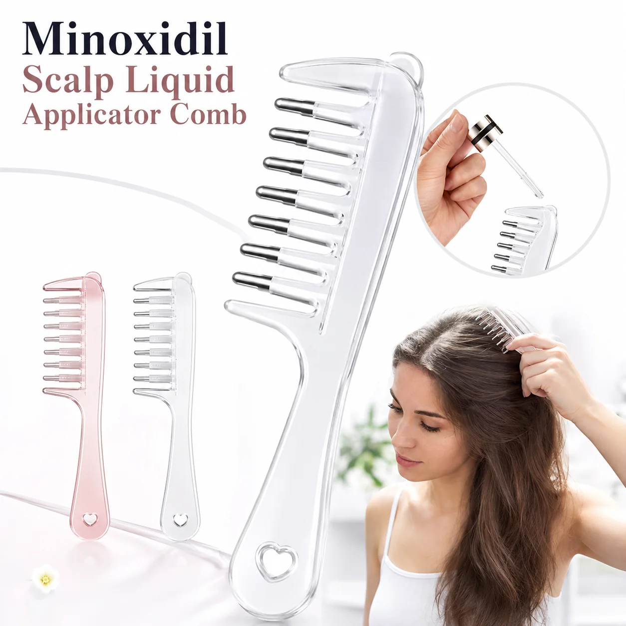 ✨ Hair Oil Applicator Comb ✨
